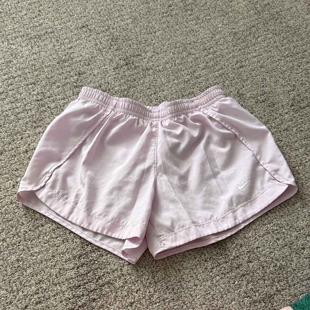 Nike Women's Light Pink Athletic Shorts